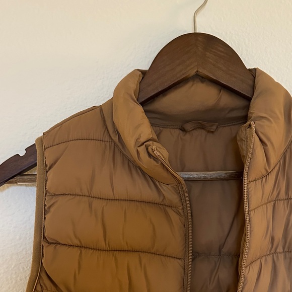 Brown Quilted Vest - Picture 2 of 4